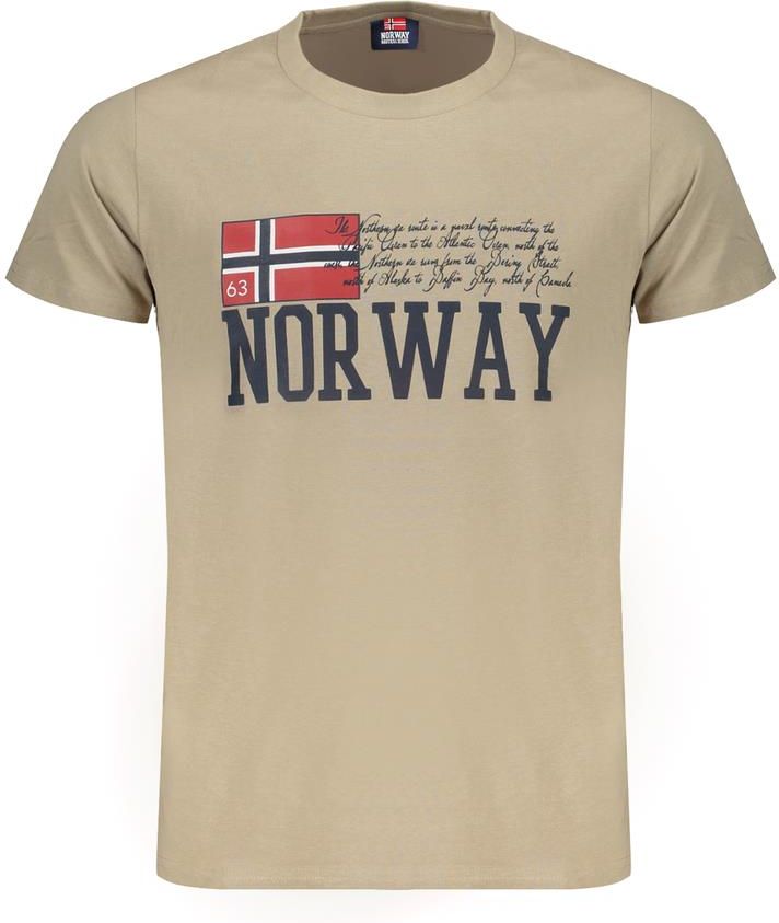 Norway 1963 Beige Cotton Men T-Shirt main image 0