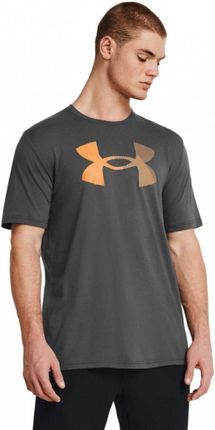 Męski t-shirt z nadrukiem Under Armour UA Big Logo Fill SS - szary