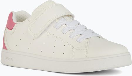 Buty juniorskie Geox Eclyper white/fuchsia | WYSYŁKA W 24H | 30 DNI NA ZWROT