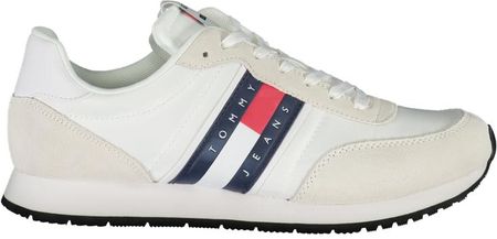 BIAŁY MĘSKIE BUTY SPORTOWE TOMMY HILFIGER