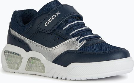 Buty juniorskie Geox Illuminus ocean blue/silver | WYSYŁKA W 24H | 30 DNI NA ZWROT