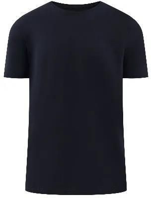 Oodji Klasyczny, bawełniany t-shirt w kolorze ciemnoniebieskim Rozmiary XS-XXL: XL
