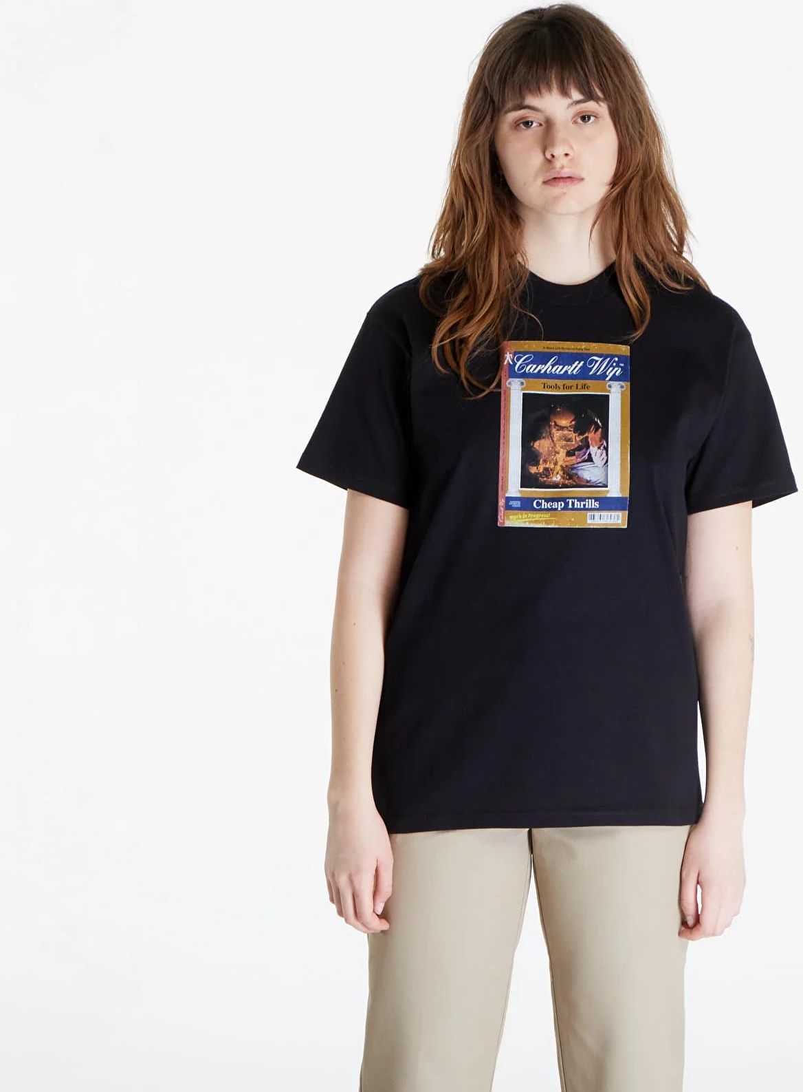 さらに100円引き◆CARHARTT◆S/S CHEAP THRILLS T-SHIRT Carhartt WIP S/S Cheap Thrills T-Shirt UNISEX Black - Ceny i