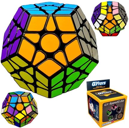 QiYi Kostka Rubika QYToys QiHeng W Megaminx 3x3 Black QY3124