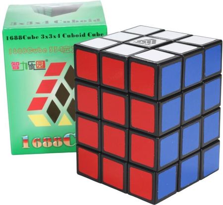 WitEden Symmetric 3x3x4 cuboid cube Black ZCUWE1C334