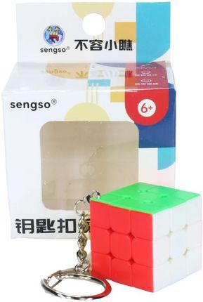 ShengShou SengSo Mini 3x3 Keychain Stickerless Bright SSYSK01