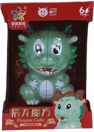 YuXin Dragon 2x2 Cube Green YX17803