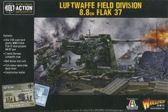 Zdjęcie Warlord Games Bolt Action German Luftwaffe Field Division 88mm Flak 37 - Tłuszcz