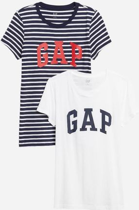 Gap Zestaw koszulek damskich 2 szt 586342-00 Granatowy/Biały