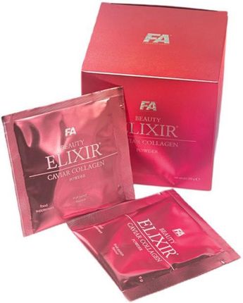 Fitness Authority Beauty Elixir Caviar Collagen, poncz owocowy - 20x9 g