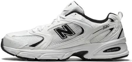 New Balance 530 White Black Details - 36