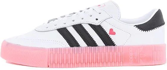 adidas ☆ Sambae Women’s ‘Valentine’s Day’ Adidas Sambarose Valentine W Women Shoe Sneakers Pink White