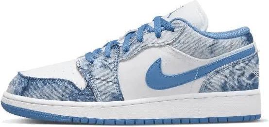 スニーカー Nike Air Jordan 1 Low WASHED DENIM 21cm ナイキ NIKE AIR JORDAN 1 Low Washed Denim 超厳選 大人気