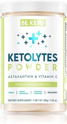 BeKeto Elektrolity Ketolytes, Świeża Cytryna - 200 g