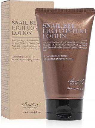 Krem Benton Balsam nawilżający do twarzy Snail Bee High Content - 120 ml