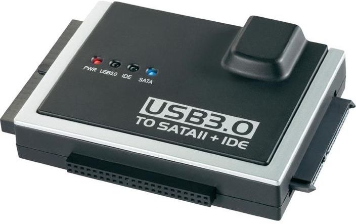 Conrad Przejśców Adapter Usb 30 Conrad Wtyk Usb A Sataide Czarny