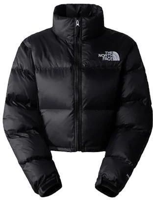 The North Face Womens Nuptse 700 Fill Short Jacket Black Damska - XL