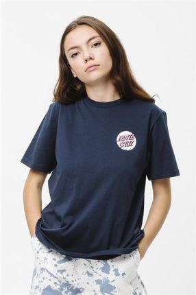 koszulka SANTA CRUZ - Speckled Dot T-Shirt Dark Navy (DARK NAVY) rozmiar: 8