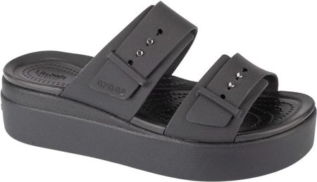 klapki damskie Crocs Brooklyn Low Wedge Sandal 207431-001