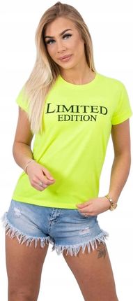 Bluzka Limited edition żółty neon
