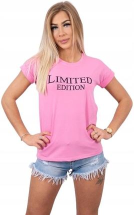 Bluzka Limited edition jasno różowa