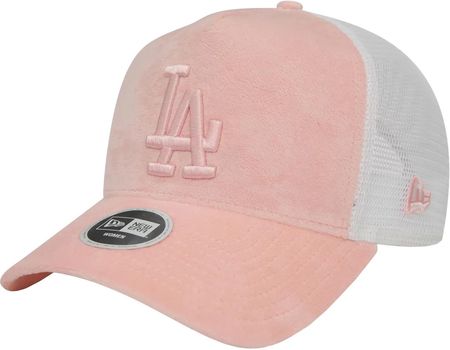 czapka z daszkiem damska New Era Wmns LA Dodgers Velour Trucker Cap 60435011