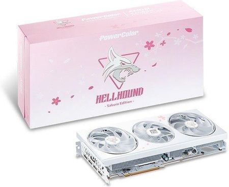 Powercolor Radeon RX 7800 XT Hellhound Sakura 16GB GDDR6  (RX7800XT16GLOCSAKURALIMITE)