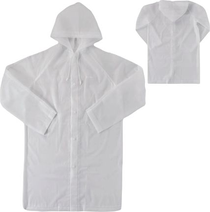 Hi-Tec Płaszcz Przeciwdeszczowy Raincoat Biały 134-146