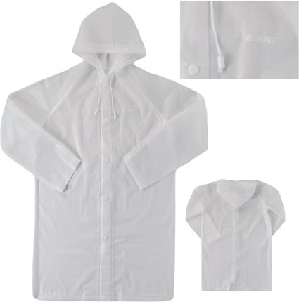 Hi-Tec Płaszcz Przeciwdeszczowy Raincoat M Biały