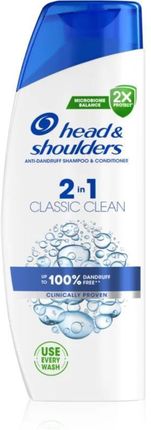 Head & Shoulders Classic Clean 2In1 Classic Clean 2In1 Szampon Przeciwłupieżowy 2 W 1 250ml