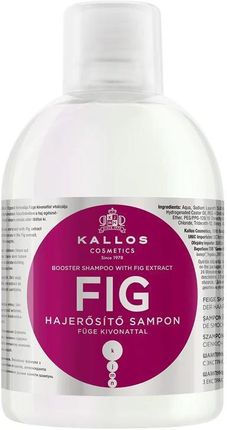 Kallos Kjmn Fig Booster Shampoo Szampon Do Włosów Z Ekstraktem Z Fig 1L
