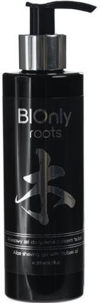BIOnly Tsubaki Roots - Żel do golenia aloesowy o zapachu mentolowym 200ml