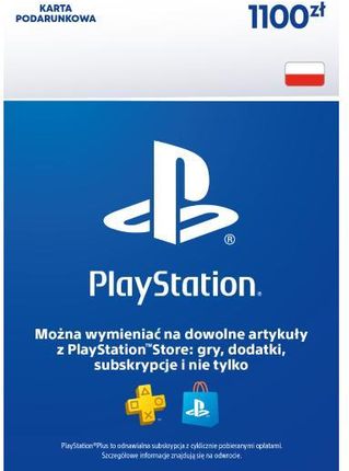 Sony PlayStation Network 1100 PLN