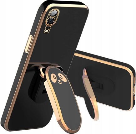 Itel Etui Do Huawei P20 Glamour Panda Uchwyt Podstawka 6D Silikon Case Szkło