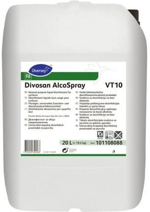Alcosan VT10 20L Płyn Do Dezynfekcji Powierzchni - DIVERSEY