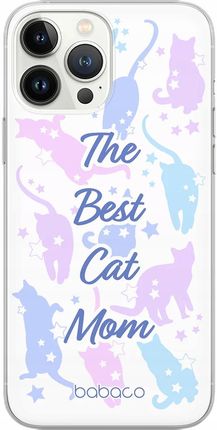 Babaco Etui Do Samsung S24 Koty 017 The Best Cat Mom Nadruk Pełny Wielobarw