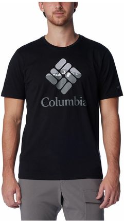 Koszulka męska Columbia M Rapid Ridge™ Graphic Tee Wielkość: L / Kolor: czarny/biały