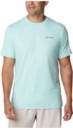 Koszulka męska Columbia Kwick Hike™ Back Graphic SS Tee Wielkość: L / Kolor: jasnoniebieski