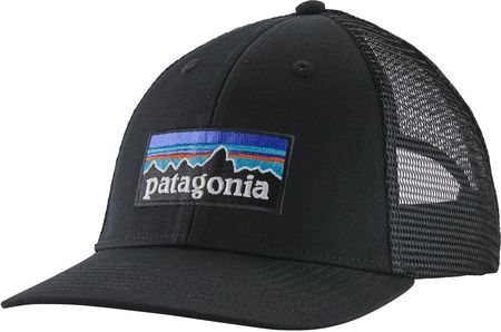 Bejsbolówka Patagonia P-6 Logo LoPro Trucker Hat Kolor: czarny