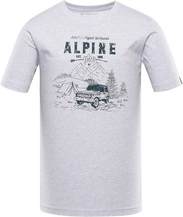Koszulka męska Alpine Pro Goraf Rozmiar: M / Kolor: niebieski
