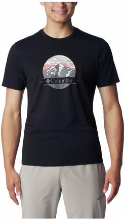 Koszulka męska Columbia Path Lake™ Graphic Tee II Rozmiar: XXL / Kolor: czarny