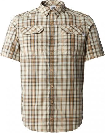 Koszula męska The North Face S/S Pine Knot Shirt Rozmiar: M / Kolor: jasnobrązowy