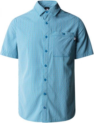 Koszula męska The North Face M S/S Hypress Shirt-Eu Rozmiar: M / Kolor: niebieski
