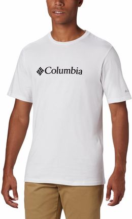 Koszulka męska Columbia CSC Basic Logo Tee (2020) Rozmiar: XXL / Kolor: biały
