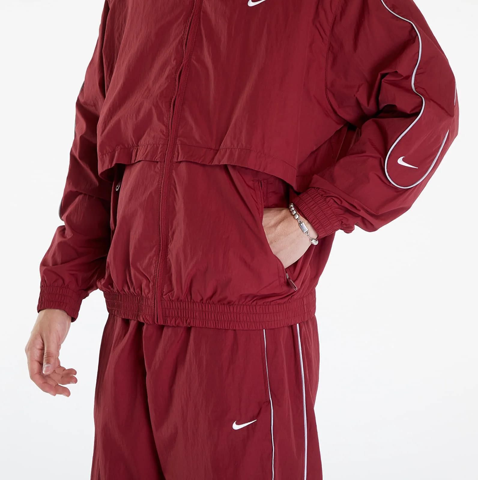 Nike Sportswear Solo Swoosh Men's Woven Track Jacket Team