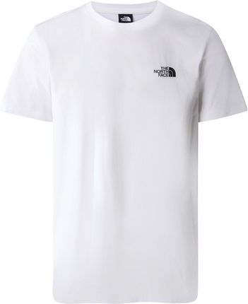 Koszulka męska The North Face M S/S Simple Dome Tee Rozmiar: L / Kolor: biały