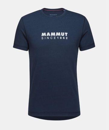 Koszulka męska Mammut Core T-Shirt Men Logo Rozmiar: L / Kolor: ciemnoniebieski