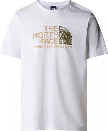 Koszulka męska The North Face M S/S Rust 2 Tee Rozmiar: XXL / Kolor: biały