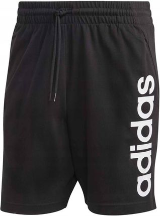 Adidas M Lin Sj Shorts IC0062 Męskie Sportowe Spodenki Krótkie Czarne