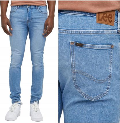 Męskie spodnie jeansowe rurki Lee Malone W32 L32
